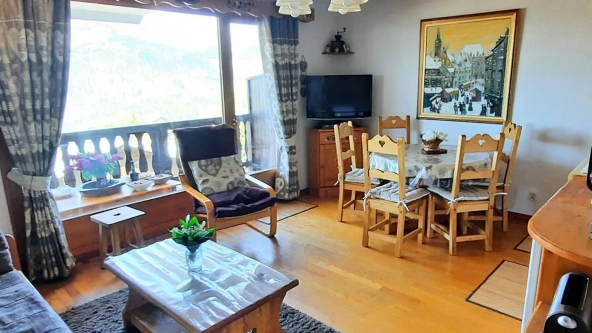 Appartement Cosy Pour 6 Pers. Avec Mezzanine A Crest-Voland, Proche Pistes Et Commerces - Fr-1-733-137 0*, Crest-Voland France